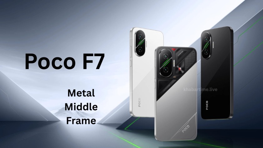 Poco f7 5g:-{7549mAh} की बैटरी, रिवर्स चार्जिंग टेक्नोलॉजी, मेटल मिडल फ्रेम के साथ धमाकेदार एंट्री, जानिए कीमा।